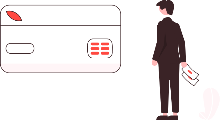 仲介サイトへの手数料を確認するイラスト